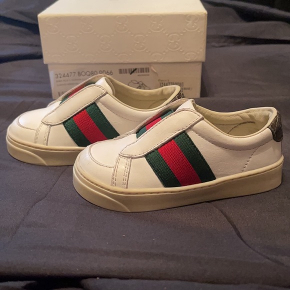 Gucci Baby/Kids Shoes White - Picture 3 of 4
